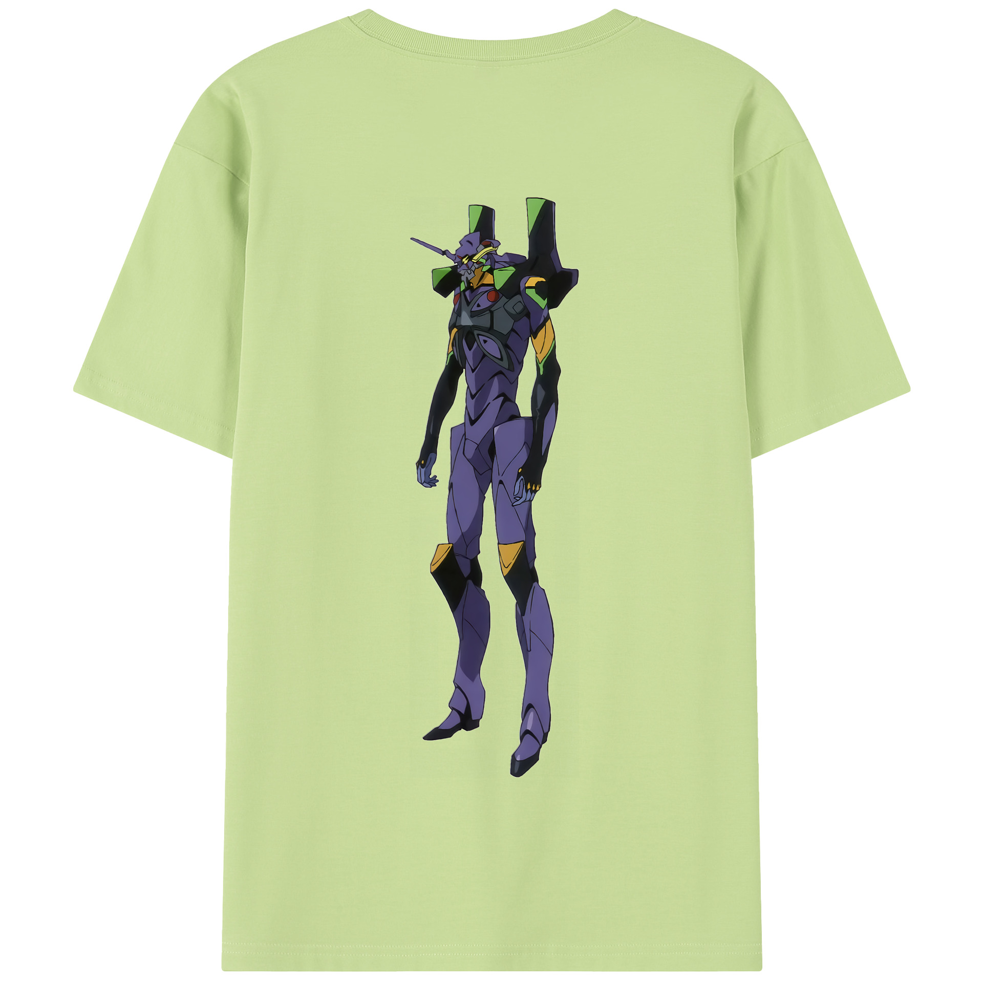 （画像用） EVA 新世紀エヴァンゲリオン 綿100％半袖Tシャツ（背面プリント）